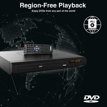 Laser Multi-Region DVD Player with HDMI & USB